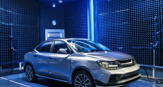 auto badanie hałas w autach